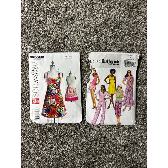 Unicorn fabric with sewing notions and patters - Picture 2 of 10